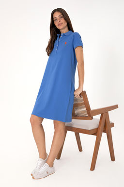 Kad_n _ndigo _rme Elbise - U.s. polo assn фото 3