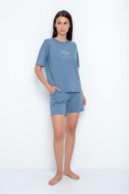 Е 40026/капитанский синий шорты жен - Very neat фото 5