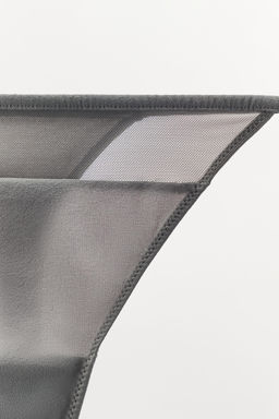COMBINED TULLE THONG - Zara фото 14
