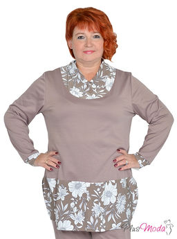 Туника Модель №1371 размеры 44-84