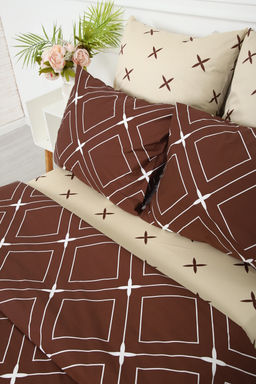 Простыня на резинке сатин Искушение-компаньон