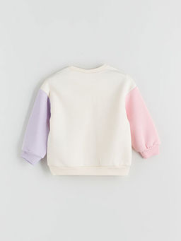 Bisiklet Yaka K?z ?ocuk Sweatshirt
