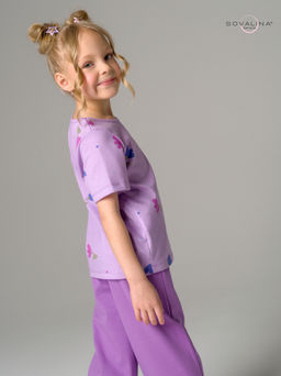 Костюм Лето сиреневый колокольчик-сирень - Sovalina фото 14