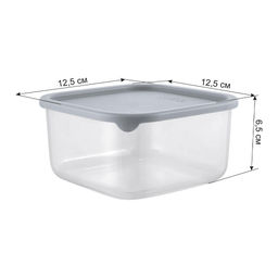 Контейнер для продуктов 0,8 л. квадратный с гибкой крышкой Sugar&Spice Vanilla , арт. SE168010005/25