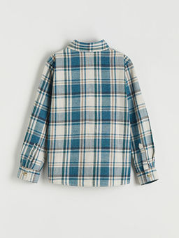 Ekose Uzun Kollu Erkek ?ocuk G?mlek