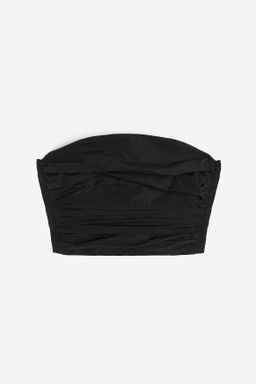 Top bandeau con pliegues