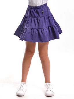 Юбка UD 0169 фиолетовый - Mini maxi фото 2