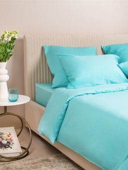 Простыня 150х215 Моноспейс бирюзовый