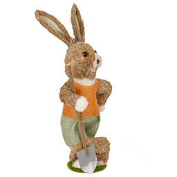 Фигурка декоративная "Заяц", L17 W11 H42 см