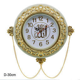 Часы Мусульманские 30 см / 3037W /уп.24/с цепочкой - Галеонтрейд фото 2
