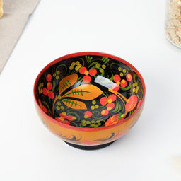 Салатник деревянный хохлома «Малый», 11×6 см