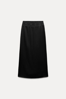 COMBINED LONG SKIRT - Zara фото 7