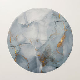 Цена за 12 шт. Салфетка сервировочная на стол Камень, d=38 см, цвет серый - Simaland фото 2