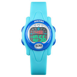 Часы наручные Skmei детские электронные спортивные 1478light-blue