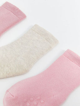 Basic K?z Bebek Soket ?orap 3l?