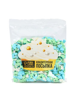 Цена за 2 шт. Кондитерская посыпка для куличей Светлая Пасха ангел, 50 г. - KONFINETTA фото 2
