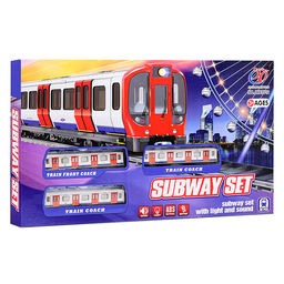 Железная дорога "Subway set" в коробке