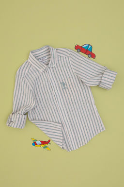 Erkek _ocuk Turuncu Uzun Kollu G_mlek Sepette S_rpriz _ndirim