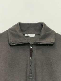 Джемпер на молнии с отложным воротником / Zarina  фото 8