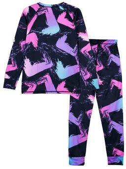 32321143 Термокомплект для девочек: брюки, толстовка