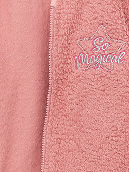 K?z Bebek Fermuarl? Sweatshirt