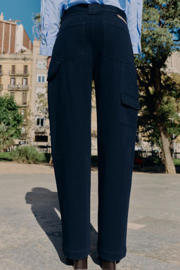 CARGO TROUSERS WITH BELT - Zara фото 6