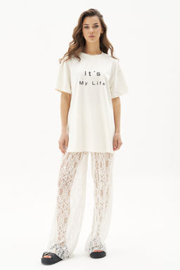 Костюм брючный 4826 белый