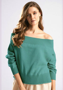 SS-2434 джемпер женский бирюза