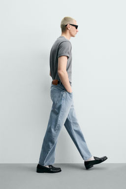 JEANS RELAXED BARREL FIT / Azul claro - Zara фото 7