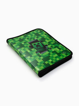 Папка для тетрадей, А5, пластиковая, 18×23×2.5 см «Пиксели»