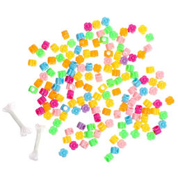 Набор для плетения Разноцветные бусины, МИКС - Simaland фото 2