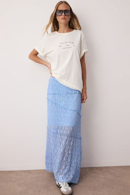 Sar? A Line Dantel Astarl? Maxi Etek TWOSS25ET00211