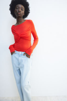 Body drapeado de punto - H&m фото 4