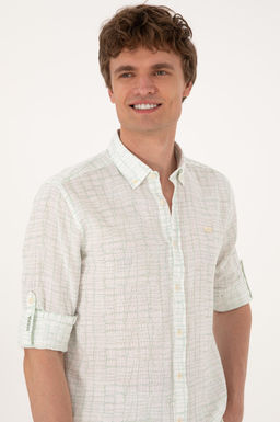 Erkek Su Ye_ili Uzun Kollu G_mlek Sepette S_rpriz _ndirim - U.s. polo assn фото 2