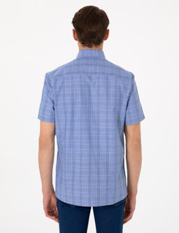 Mavi Regular Fit Kareli K_sa Kollu G_mlek - Pierre cardin фото 5