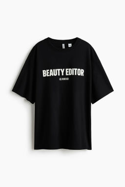 Camiseta oversize estampada - H&m фото 5
