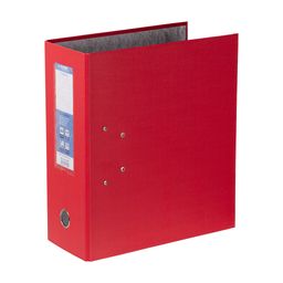 Expert Complete Регистратор PVC 125 мм 15 шт. Classic A4 арочный механ. лён красный 251543