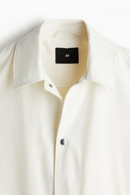 Chaqueta estilo entrenador en lona Regular Fit - H&m фото 2