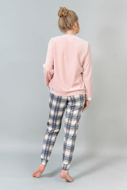 Женский домашний костюм с брюками и кофтой 178