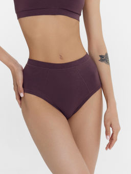 Цена за 2 штуки! Трусы женские макси в коричневом цвете ирландский кофе 412589 - Mark formelle фото 2