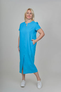 Платье 100% лен