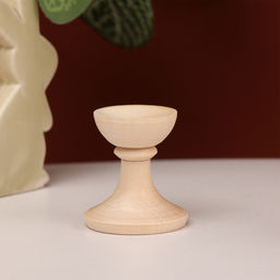 Цена за 10 шт. Заготовка для творчества Подставка под яйцо, 3,5 х 3 см