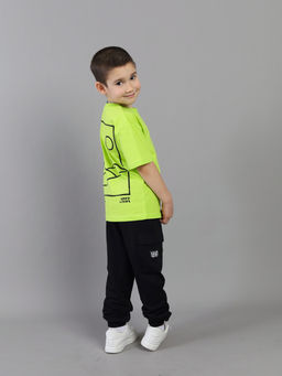 CRB wear / CSKB 64072-36K Футболка для мальчика,лайм/Ex.Cherubino фото 3