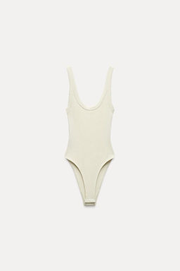 RIBBED BODYSUIT - Zara фото 15