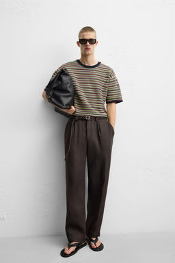 STRIPED KNIT T-SHIRT - Zara фото 6