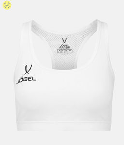 Бра тренировочное JOGEL DIVISION PerFormDRY Womens Top, белый  фото 3