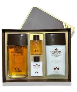 Vital Snail Mens 2-Piece Set - Мужской набор с муцином улитки, 150мл*2шт