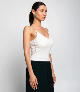 Топ #КТ68019, молочный