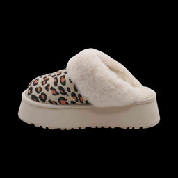 Тапочки  на меху S110 бежевые