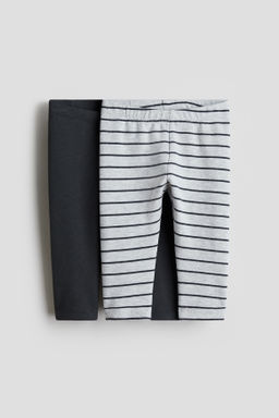 Pack 2 leggings de algod?n con interior cepillado